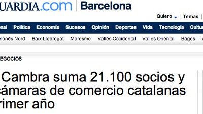 El Club Cambra suma 21.100 socios y nueve cámaras de comercio catalanas en su primer año